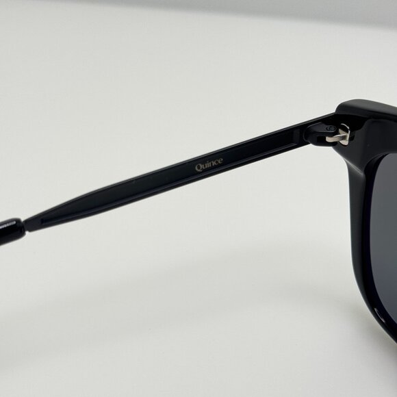 Quince Sunglasses Luca Black Polarized